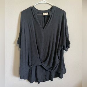 Flowy Dark Gray Top